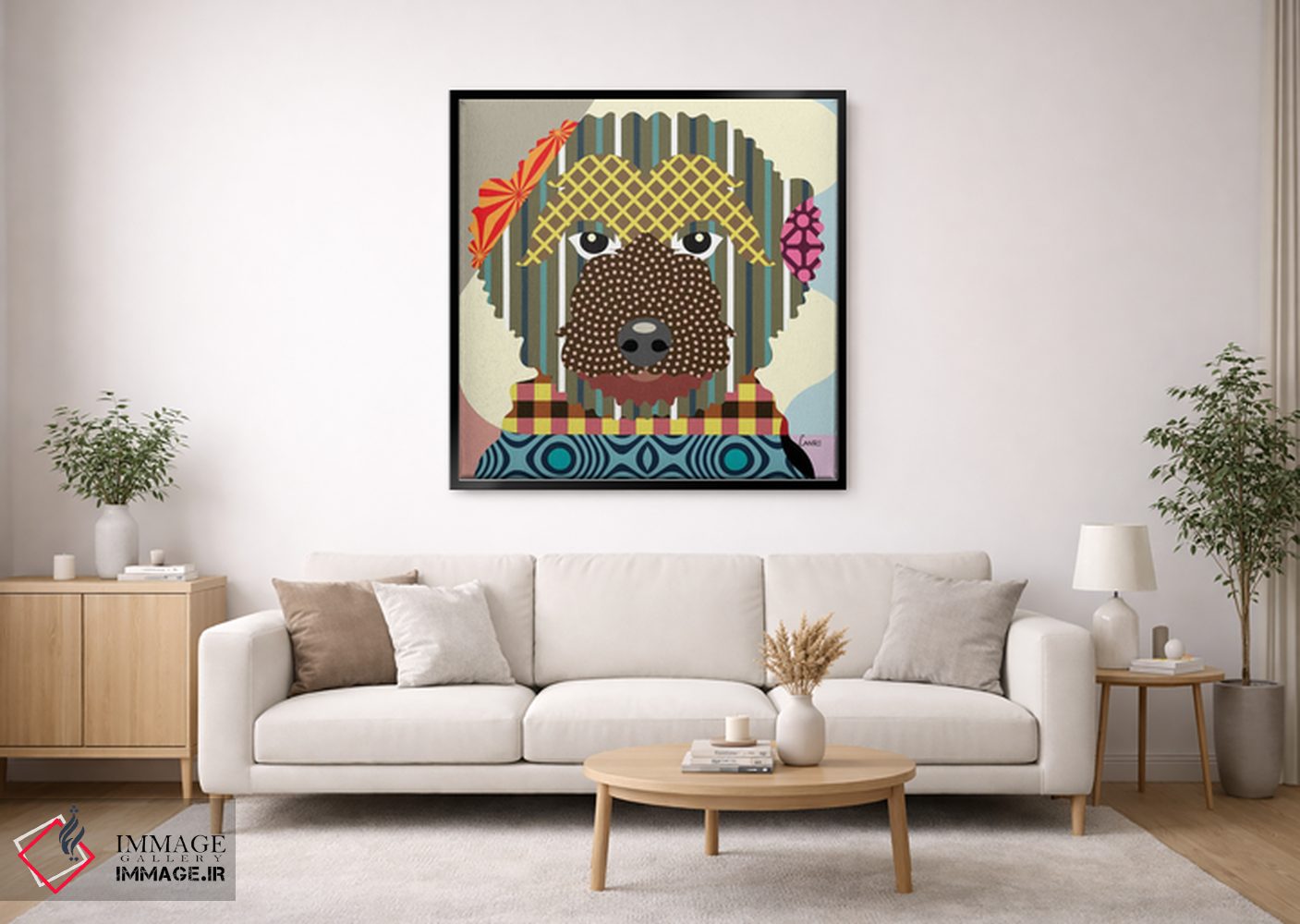 تابلو دکوراتیو "گلدندوودل" اثر لانره استودیو - D2B