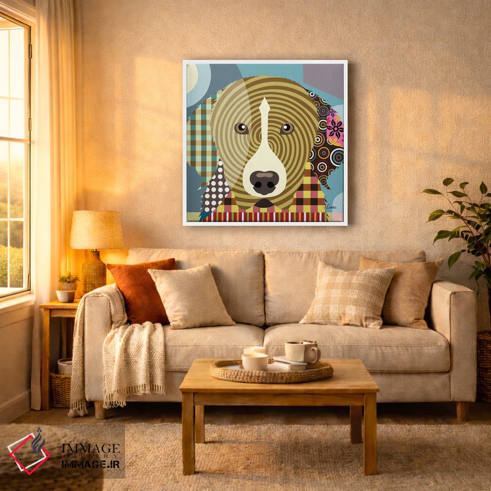 تابلو دکوراتیو "گریت پیرنه" اثر لانره استودیو - D5W