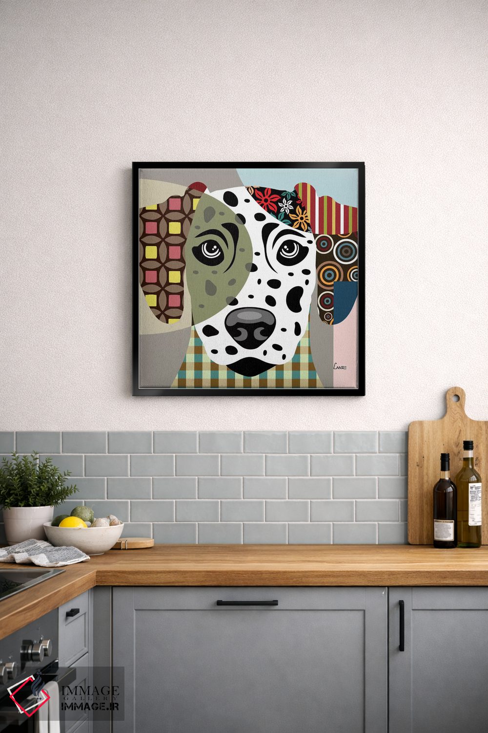 تابلو دکوراتیو "دالمیشن" اثر لانره استودیو - D3B