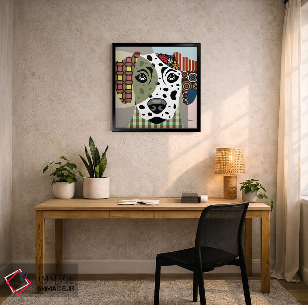 تابلو دکوراتیو "دالمیشن" اثر لانره استودیو - D5B