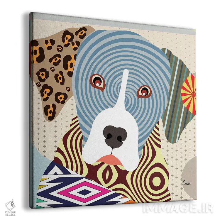 تابلو دکوراتیو "لئوپارد کاتاهولا لوییزیانا" اثر لانره استودیو - نمای پرسپکتیو محصول