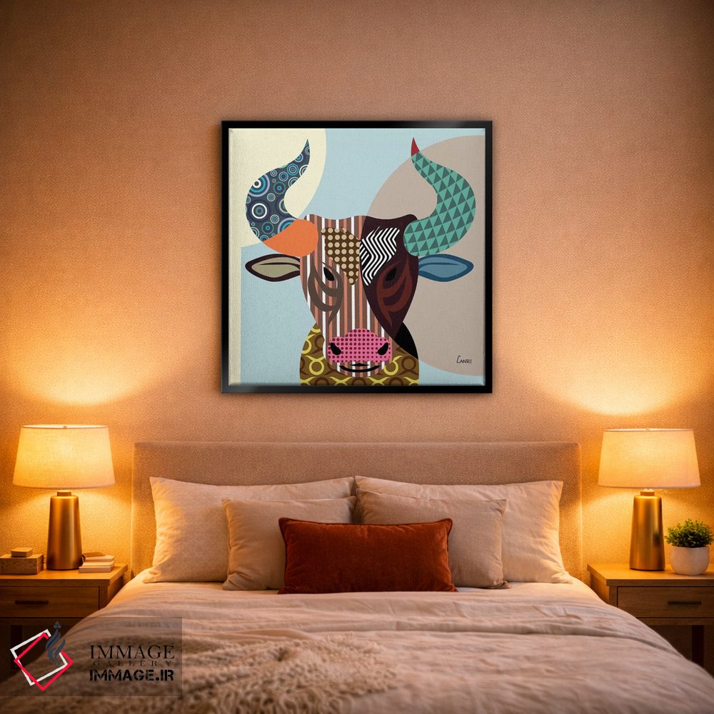 تابلو دکوراتیو برج ثور اثر لانره استودیو - D2B