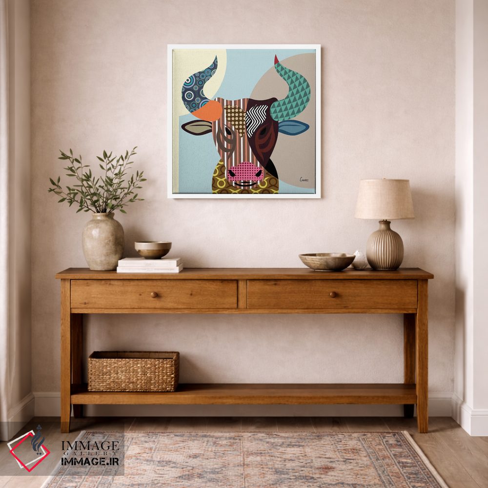 تابلو دکوراتیو برج ثور اثر لانره استودیو - D4W