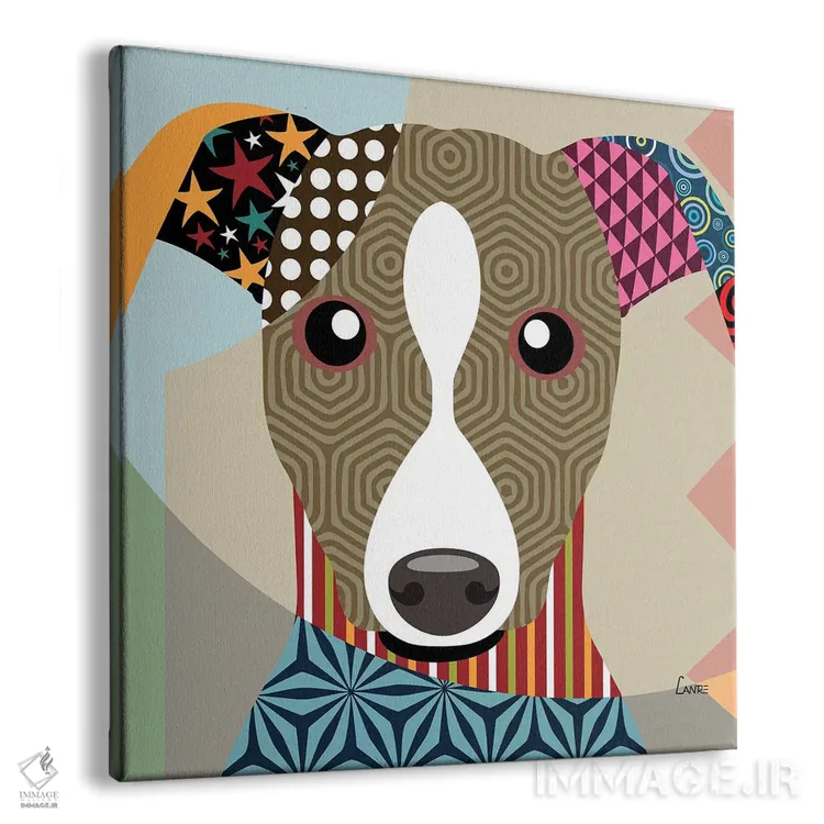 تابلو دکوراتیو ویت اثر لانره استودیو - نمای پرسپکتیو محصول