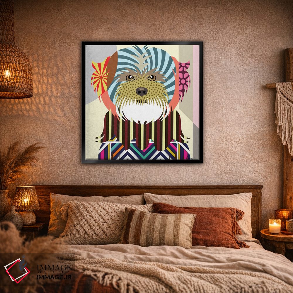 تابلو دکوراتیو "لاسا آپسو" اثر لانره استودیو - D2B