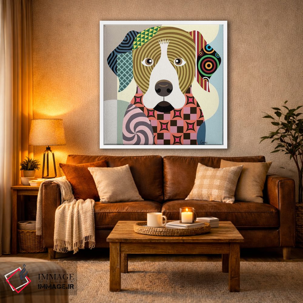 تابلو دکوراتیو روتوایلر اثر لانره استودیو - D2W