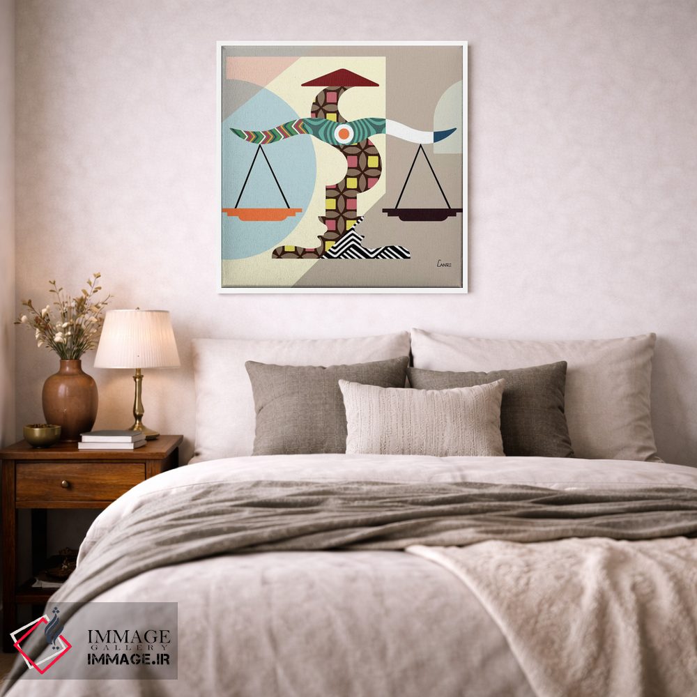 تابلو دکوراتیو "برج میزان" اثر لانره استودیو - D1W