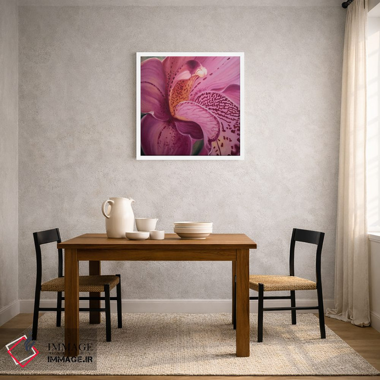 تابلو دکوراتیو ارکیده اثر جین لانتسمن - D1W