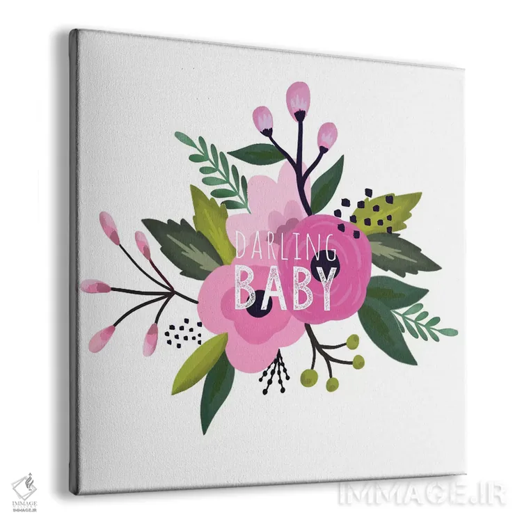 تابلو دکوراتیو "دختر کوچولوی شیرین ۲" اثر لوییز آلن - نمای پرسپکتیو محصول