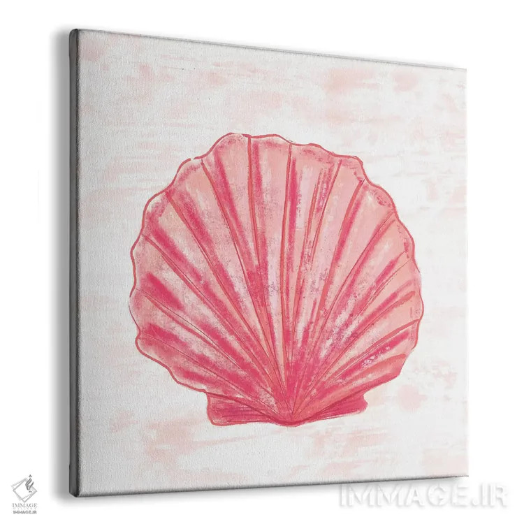 تابلو دکوراتیو "سرخی مرجانی ۳" اثر لوییز آلن - نمای پرسپکتیو محصول