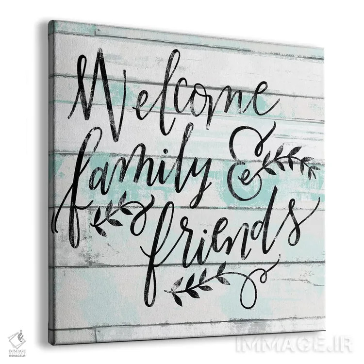 تابلو مدرن "خانه مزرعه هر روز، شخم و رنگ فیروزه ای ۱" اثر لونی هریس - نمای پرسپکتیو محصول