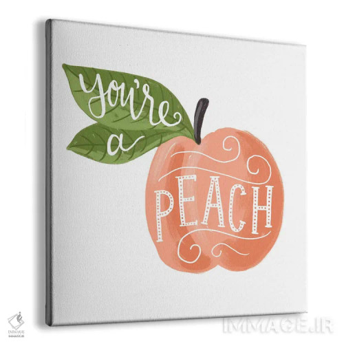 تابلو مینیمال "هلوگونه" اثر لونی هریس - نمای پرسپکتیو محصول