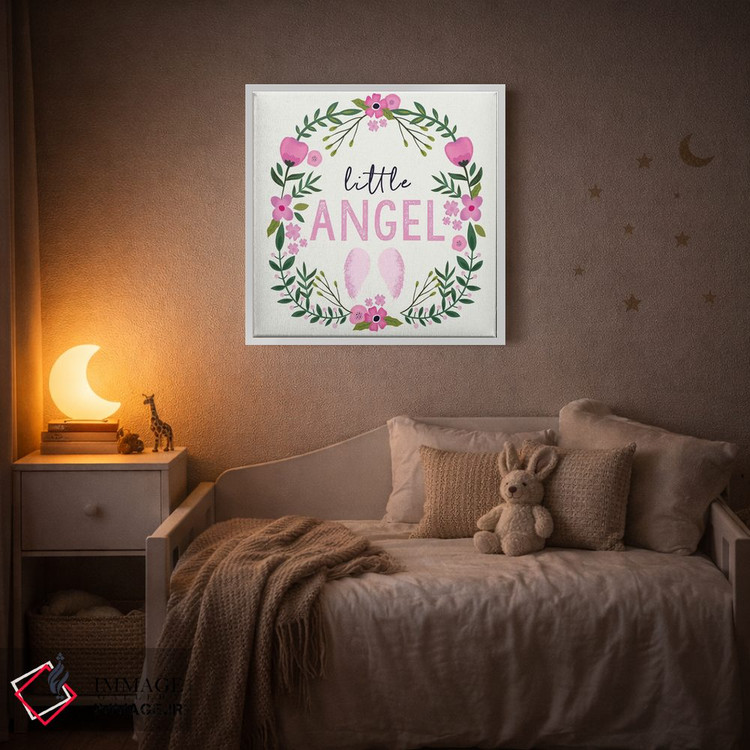 تابلو دکوراتیو "دختر کوچولوی شیرین ۱" اثر لوییز آلن - D2W