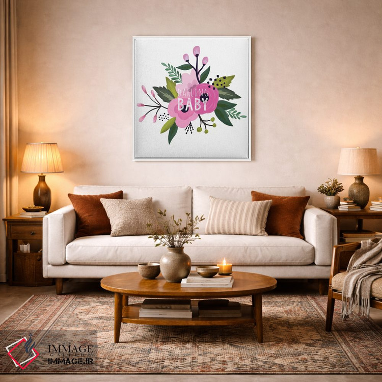 تابلو دکوراتیو "دختر کوچولوی شیرین ۲" اثر لوییز آلن - D3W