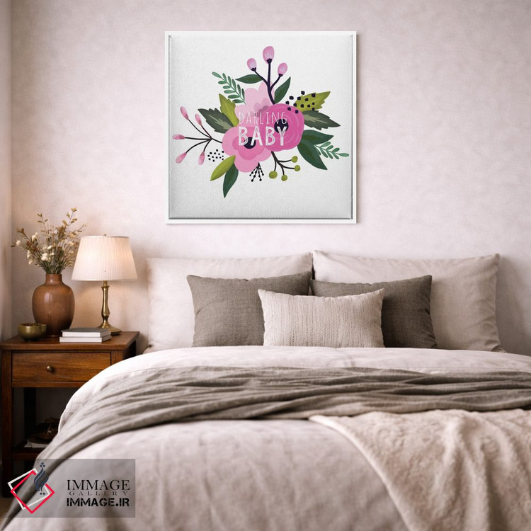 تابلو دکوراتیو "دختر کوچولوی شیرین ۲" اثر لوییز آلن - D4W
