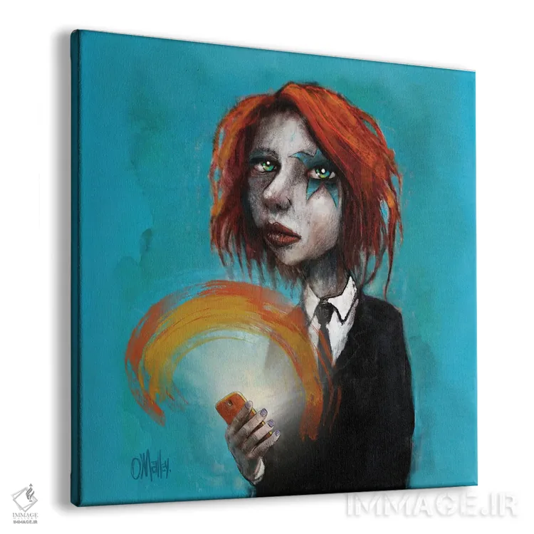 تابلو دکوراتیو "این سرگرمی است" اثر لیت او'مالی - نمای پرسپکتیو محصول