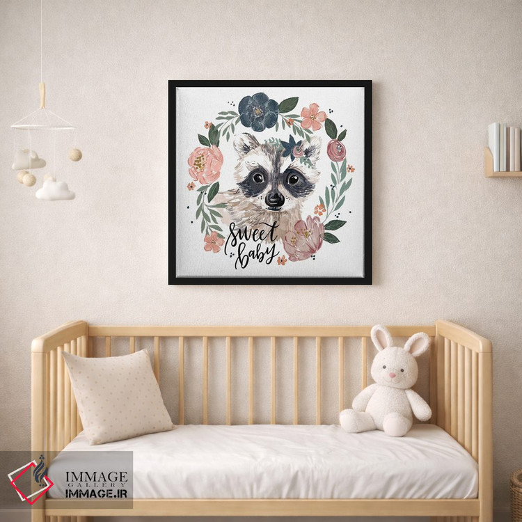 تابلو دکوراتیو "لالایی کودکانه جنگل ۴" اثر لونی هریس - D1B