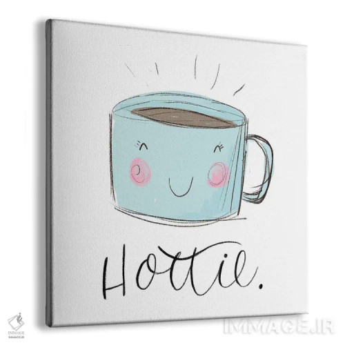 تابلو دکوراتیو "کاکائوی داغ" اثر لونی هریس - نمای پرسپکتیو محصول