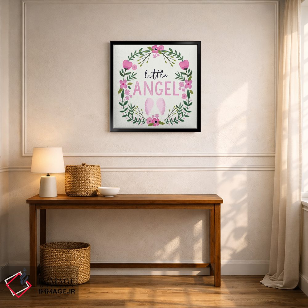 تابلو دکوراتیو "دختر کوچولوی شیرین ۱" اثر لوییز آلن - D6B
