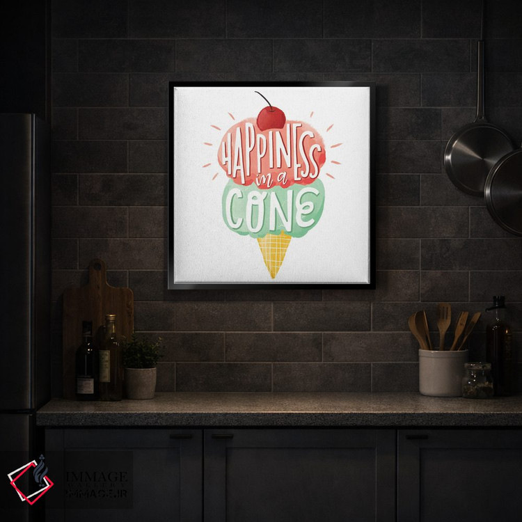 تابلو دکوراتیو "شادی منجمد ۳" اثر لونی هریس - D2B