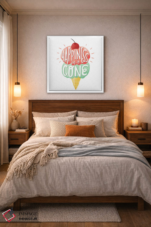 تابلو دکوراتیو "شادی منجمد ۳" اثر لونی هریس - D4W