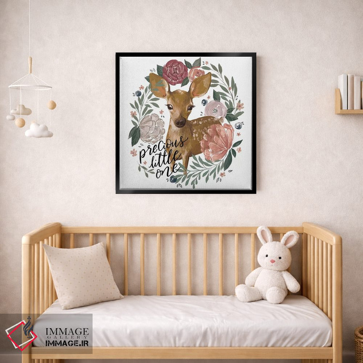 تابلو دکوراتیو "لالایی کودکانه جنگل ۱" اثر لونی هریس - D1B