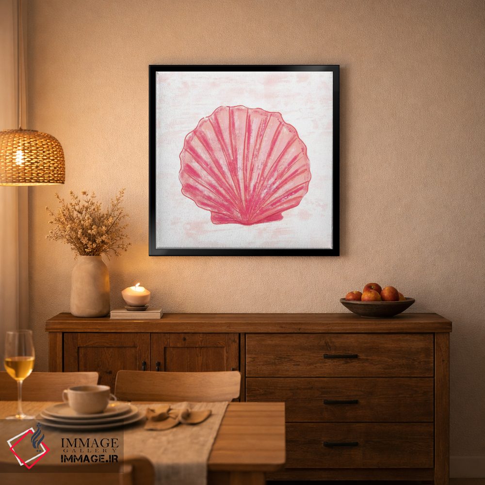 تابلو دکوراتیو "سرخی مرجانی ۳" اثر لوییز آلن - D4B