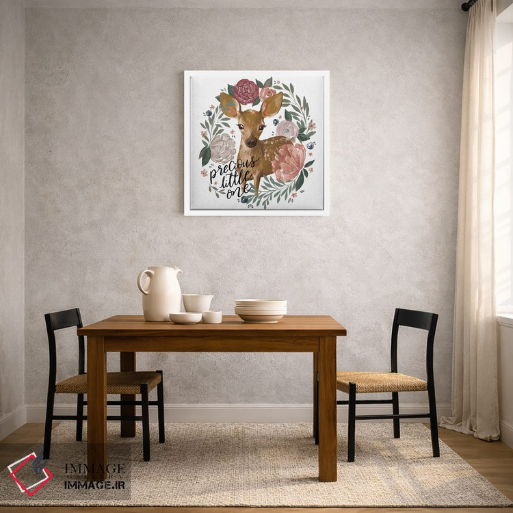 تابلو دکوراتیو "لالایی کودکانه جنگل ۱" اثر لونی هریس - D2W
