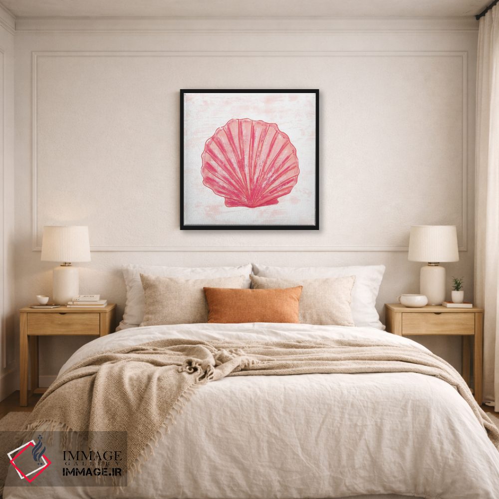 تابلو دکوراتیو "سرخی مرجانی ۳" اثر لوییز آلن - D6B