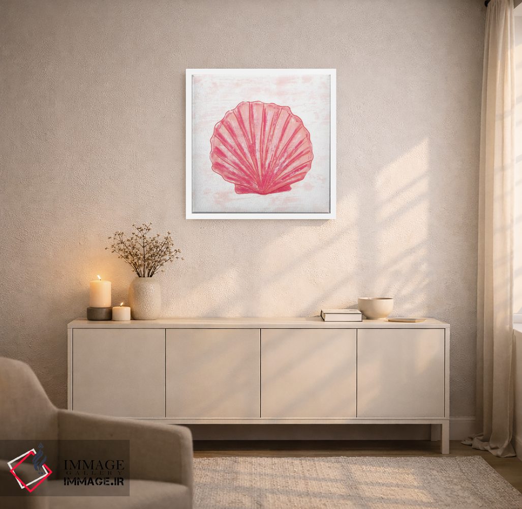 تابلو دکوراتیو "سرخی مرجانی ۳" اثر لوییز آلن - D5W