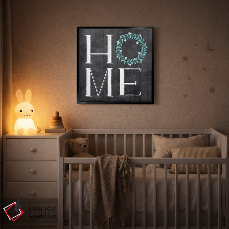 تابلو مدرن "خانه مزرعه هر روز، شخم و رنگ فیروزه ای ۲" اثر لونی هریس - D4B