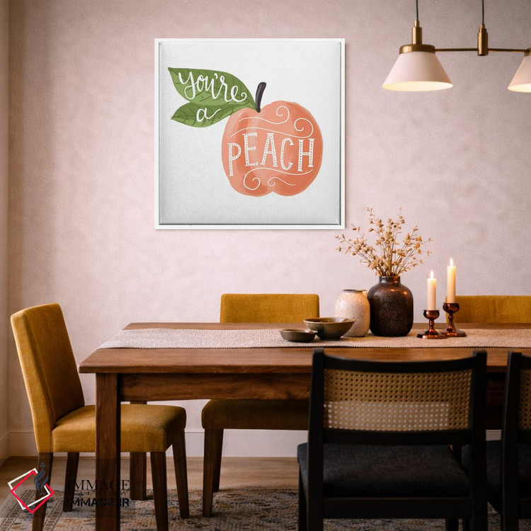 تابلو مینیمال "هلوگونه" اثر لونی هریس - D5W