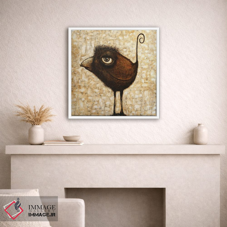 تابلو دکوراتیو "پرنده" اثر لیت او'مالی - D1W