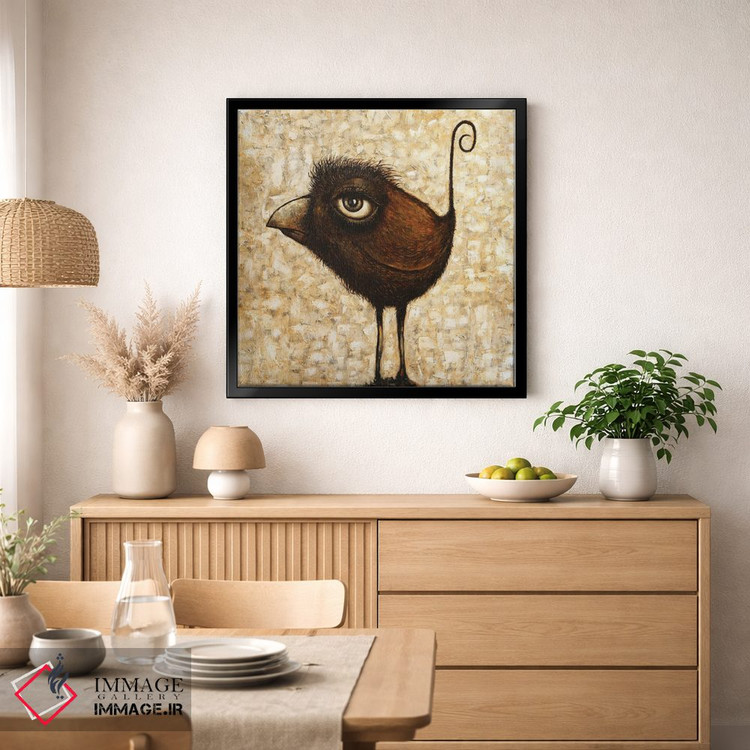 تابلو دکوراتیو "پرنده" اثر لیت او'مالی - D2B