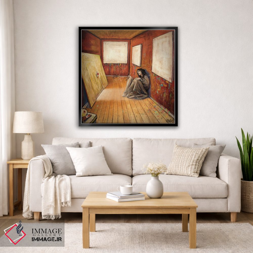 تابلو دکوراتیو "در" اثر لیت او'مالی - D5B