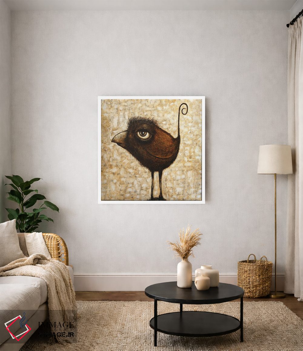 تابلو دکوراتیو "پرنده" اثر لیت او'مالی - D4W