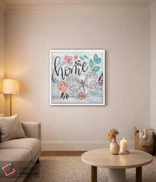 تابلو دکوراتیو "پروانه های مزرعه هر روز ۵" اثر لونی هریس - D3W