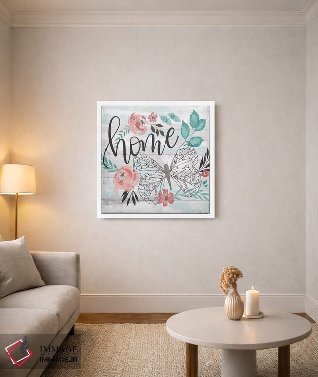 تابلو دکوراتیو "پروانه های مزرعه هر روز ۵" اثر لونی هریس - D2W