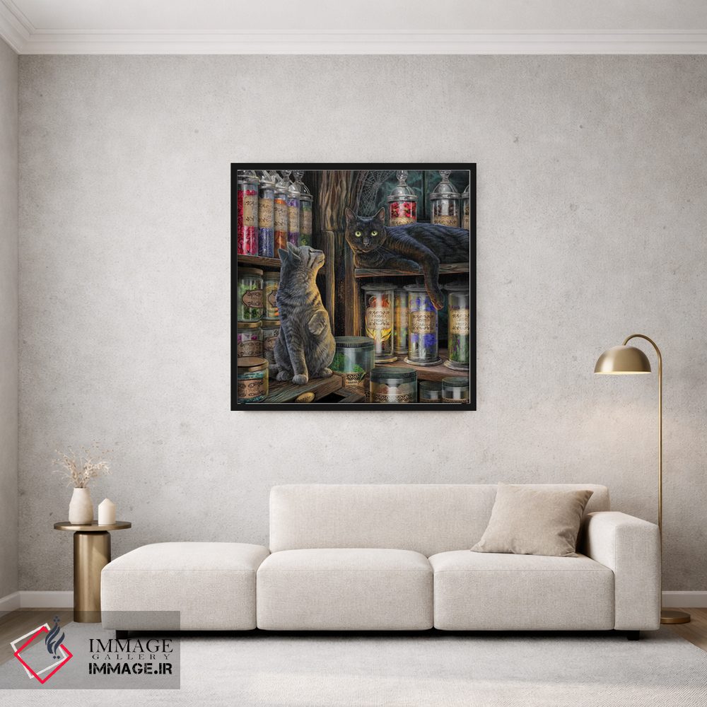 تابلو دکوراتیو "بازار جادویی" اثر لیزا پارکر - D1B