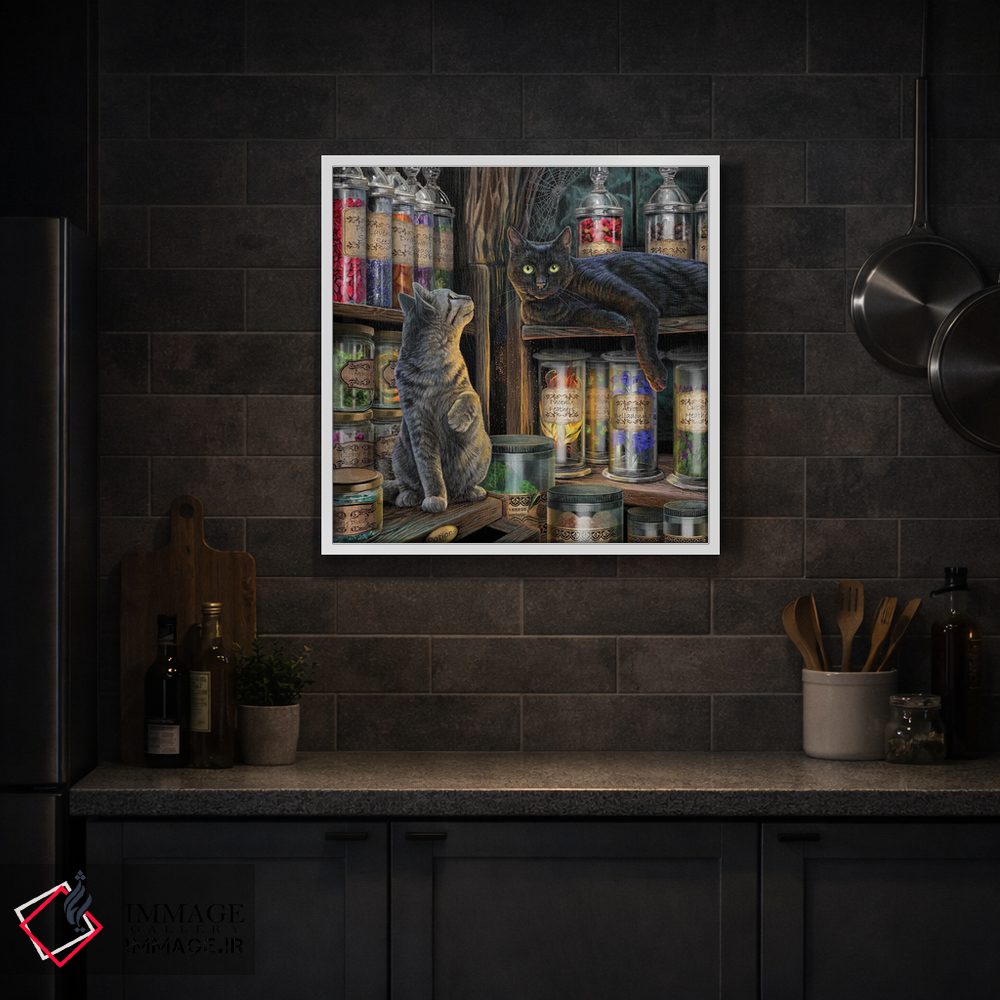 تابلو دکوراتیو "بازار جادویی" اثر لیزا پارکر - D2W