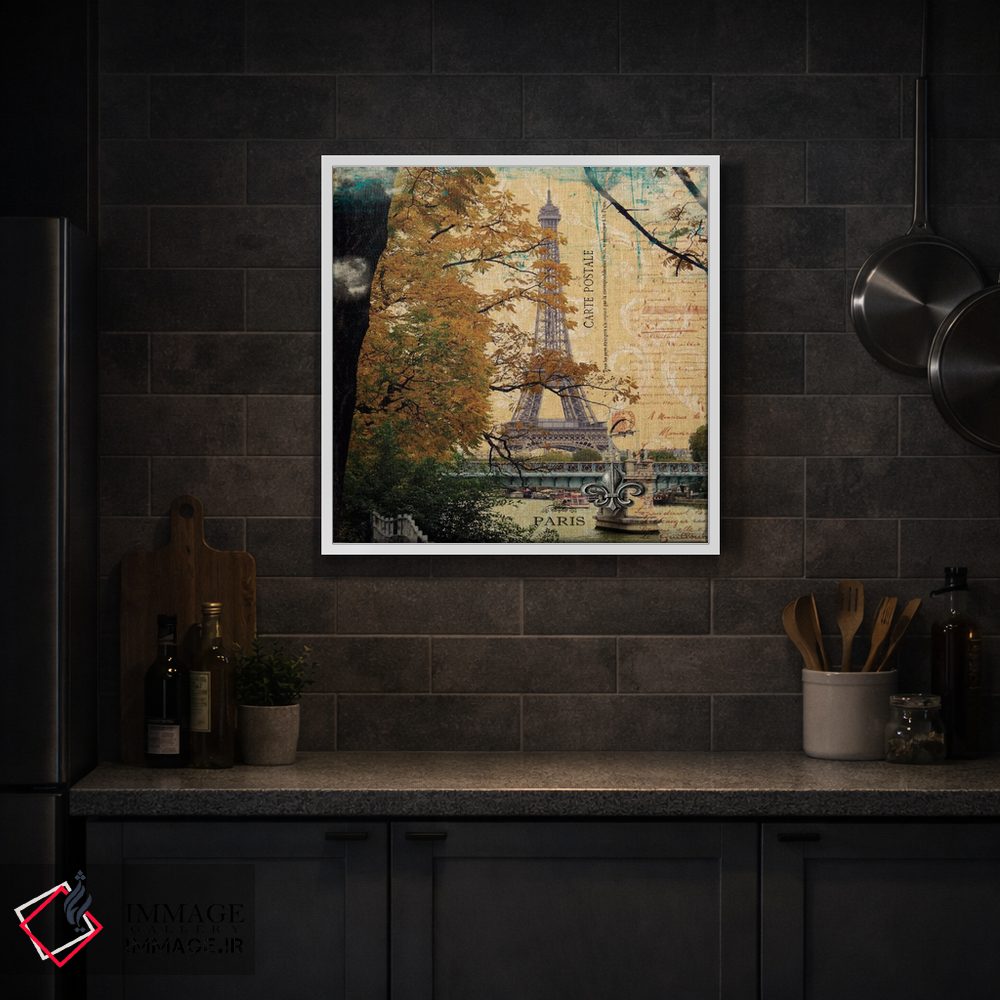 تابلو دکوراتیو "رمانس ایفل III" اثر سندی لوید - D1W