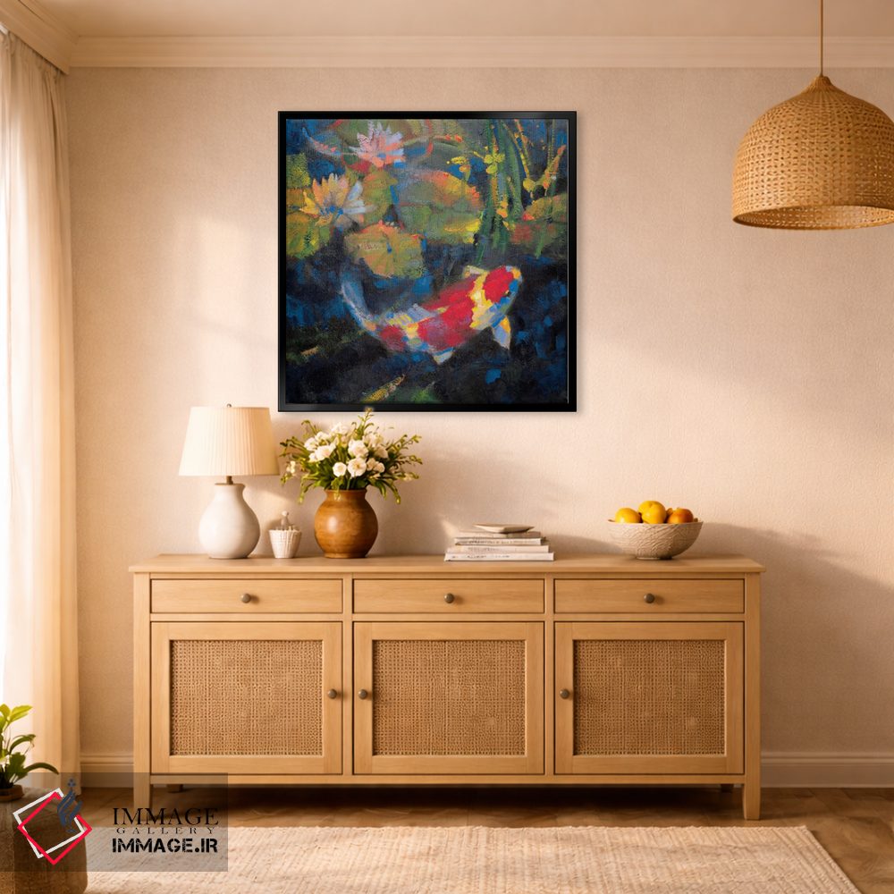 تابلو دکوراتیو "باغ آب I" اثر لیف استلوند - D1B