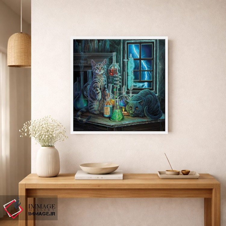 تابلو دکوراتیو "جکیل و هاید" اثر لیزا پارکر - D2W