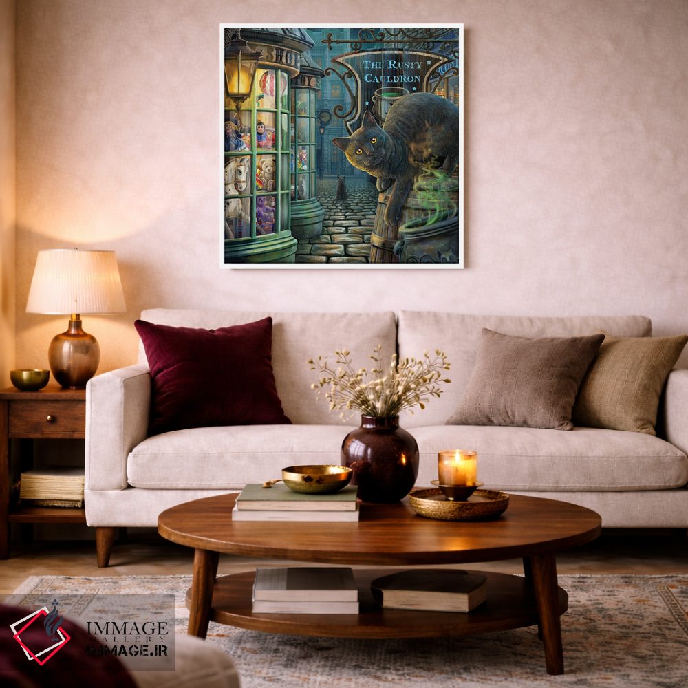 تابلو دکوراتیو "دیگ زنگ زده" اثر لیزا پارکر - D2W