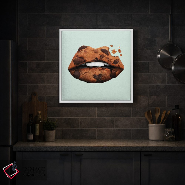 تابلو دکوراتیو "لب های کوکی" اثر یوناس لوس - D2W