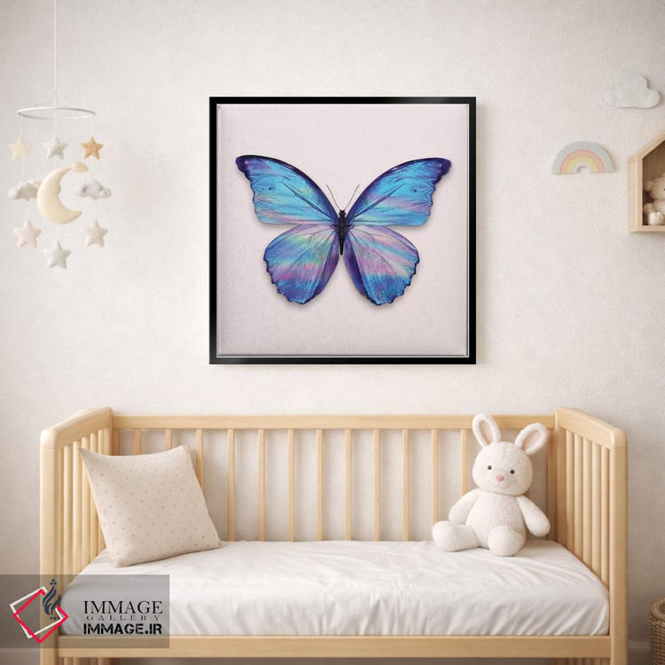 تابلو دکوراتیو "پروانه هولوگرافیک" اثر یوناس لوس - D1B