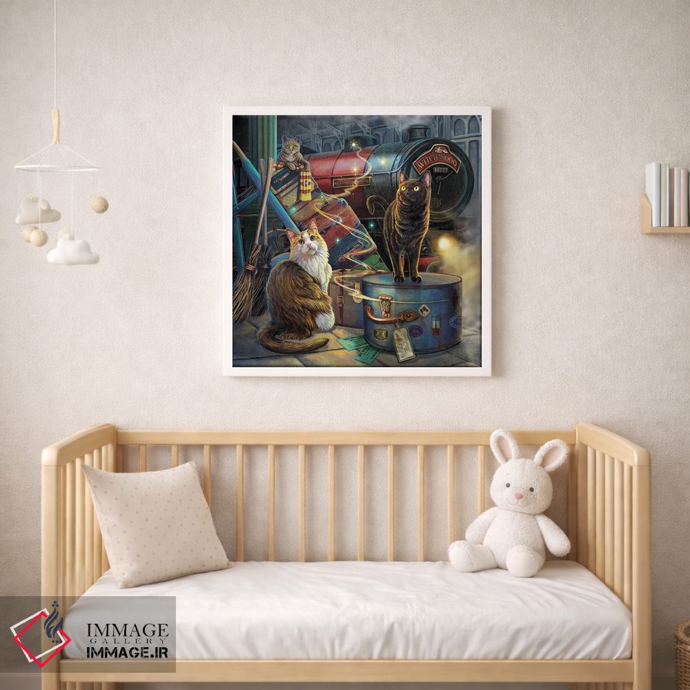 تابلو دکوراتیو "اکسپرس جنگل جادو" اثر لیزا پارکر - D1W