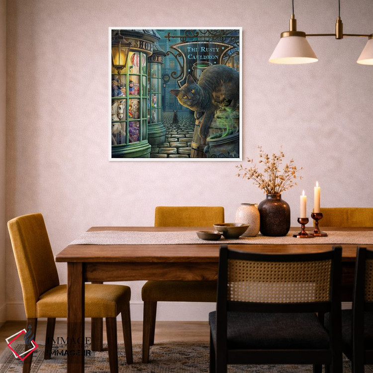 تابلو دکوراتیو "دیگ زنگ زده" اثر لیزا پارکر - D4W