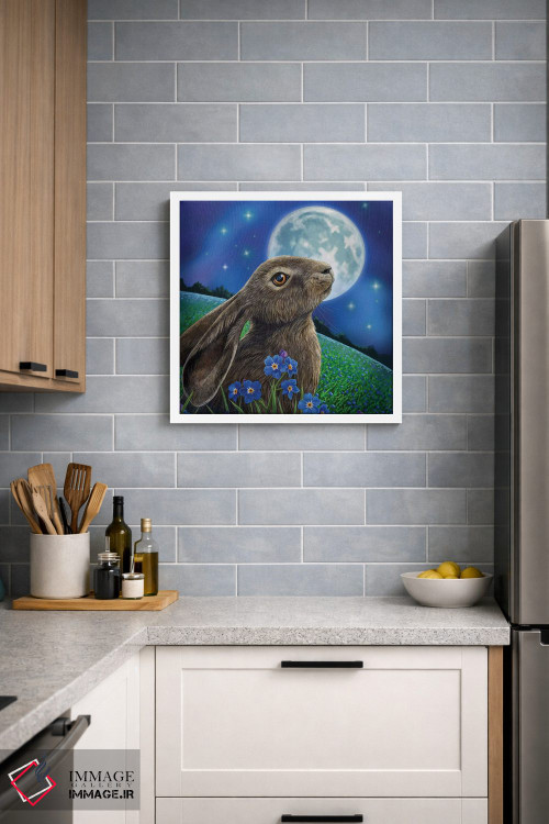 تابلو دکوراتیو "ماه نگر" اثر لیزا پارکر - D2W