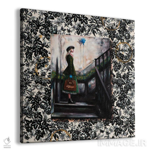 تابلو دکوراتیو "ارگاسمیک " اثر لیوا پاکالنه فانلی - نمای پرسپکتیو محصول